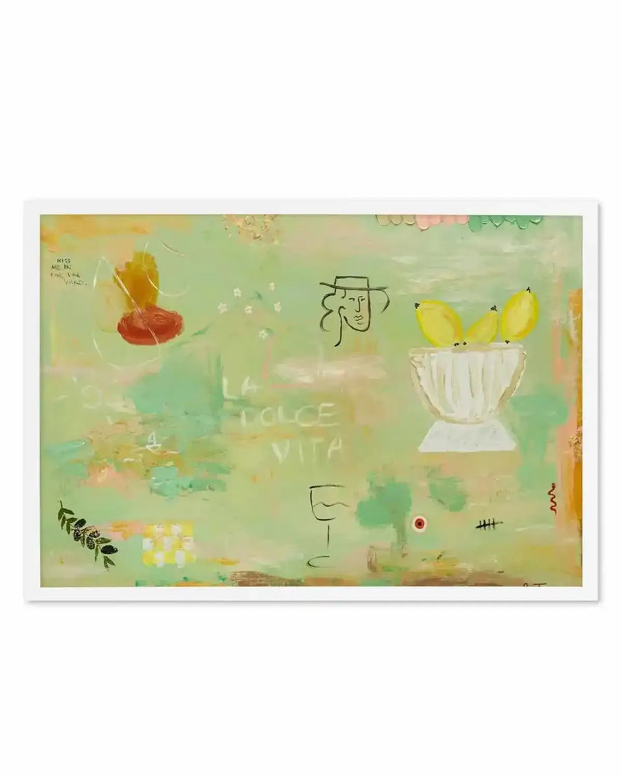 Polvere D'oro by Britney Turner Art Print from Olive et Oriel where you can shop wallpaper and artworks online