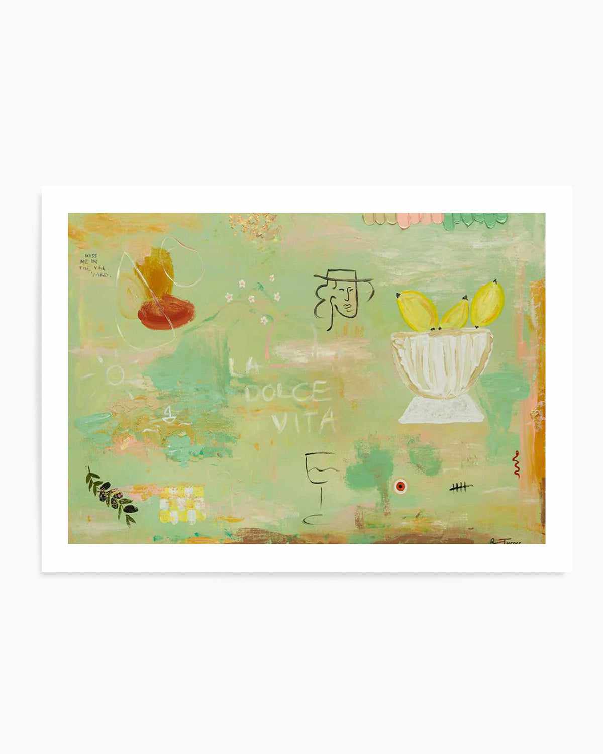 Polvere D'oro by Britney Turner Art Print