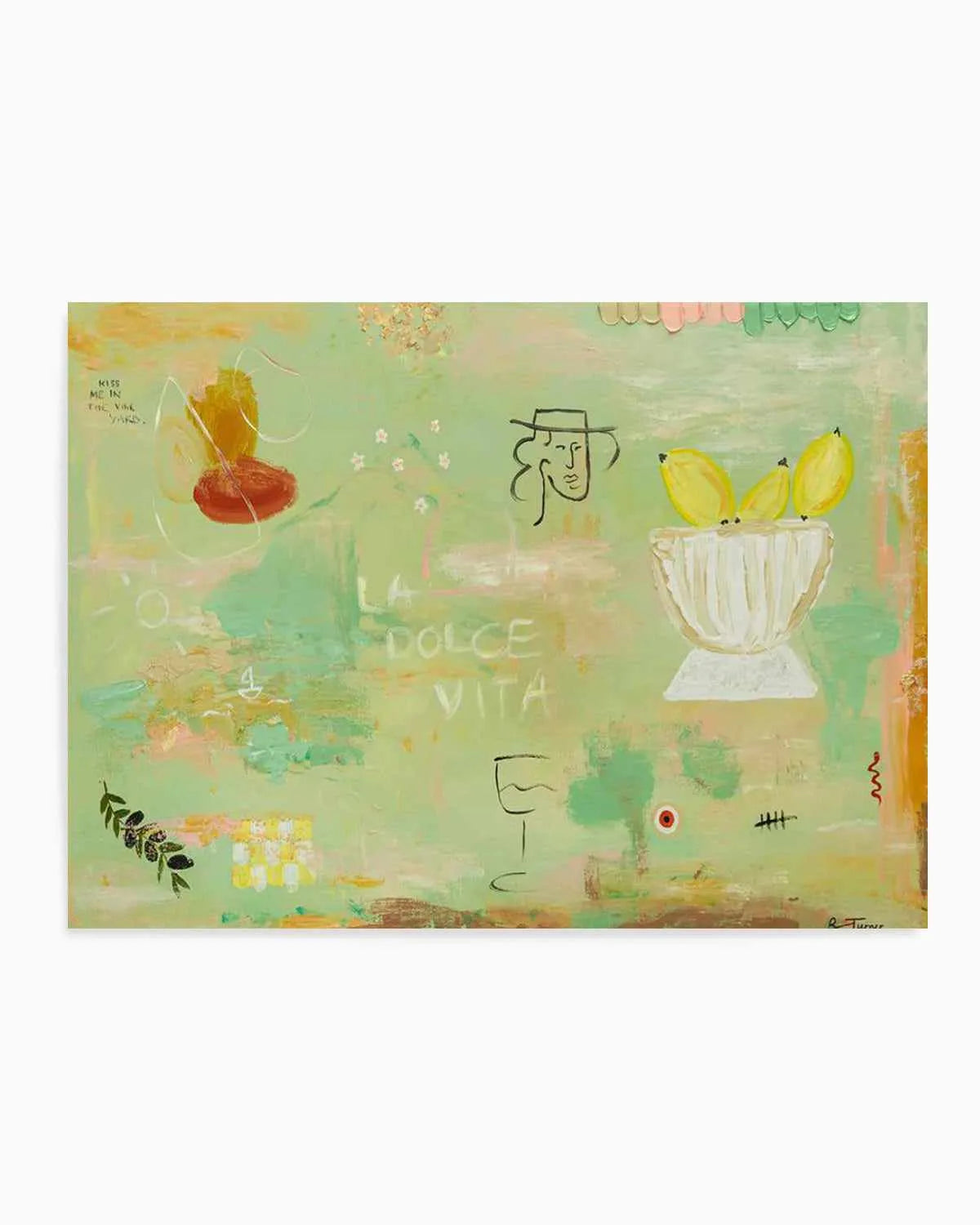 Polvere D'oro by Britney Turner Art Print from Olive et Oriel where you can shop wallpaper and artworks online