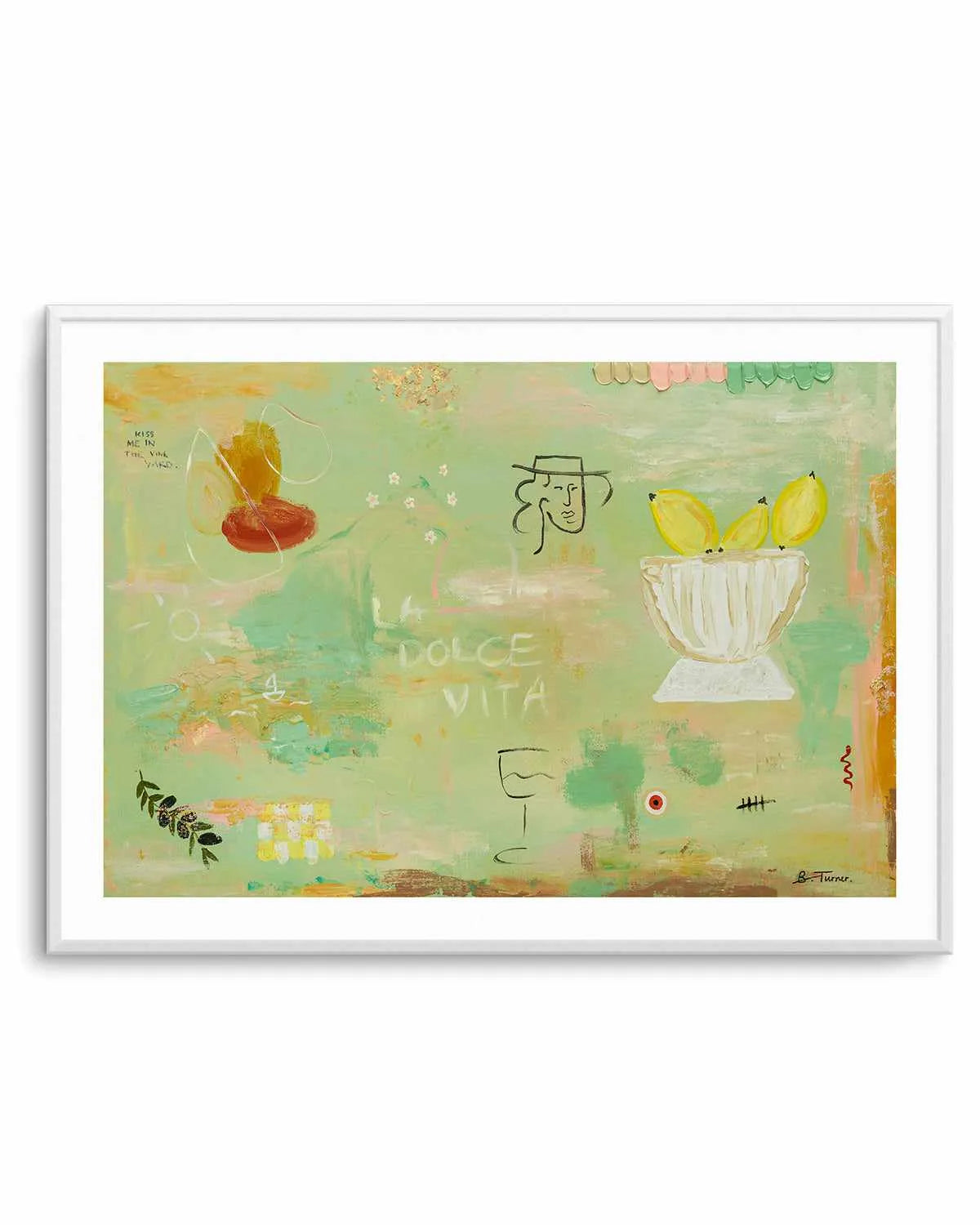 Polvere D'oro by Britney Turner Art Print from Olive et Oriel where you can shop wallpaper and artworks online