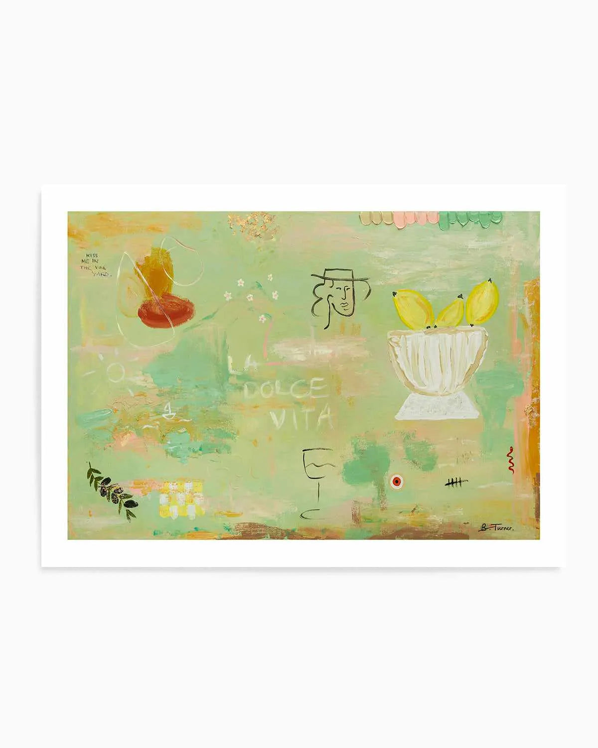 Polvere D'oro by Britney Turner Art Print from Olive et Oriel where you can shop wallpaper and artworks online