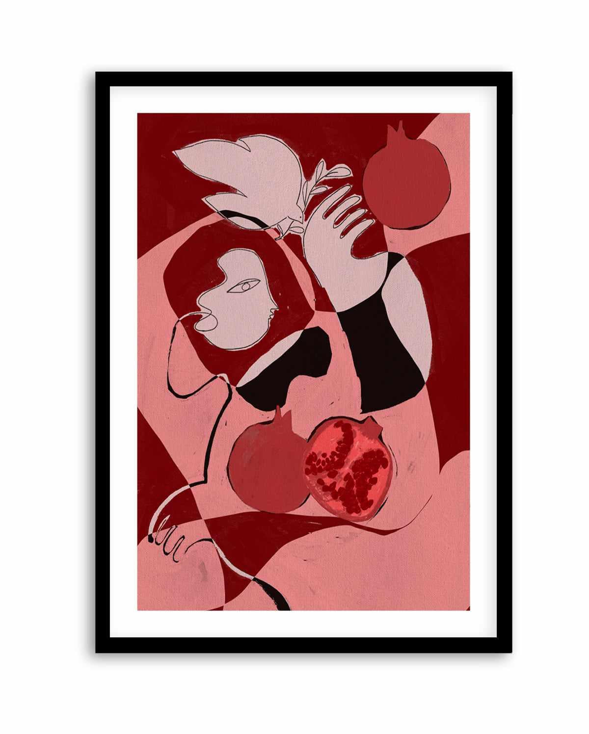 Pomegranate Of The Soul 1 by Shatha Al Dafai | Art Print