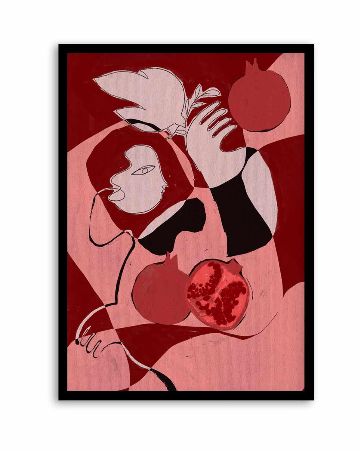 Pomegranate Of The Soul 1 by Shatha Al Dafai | Art Print