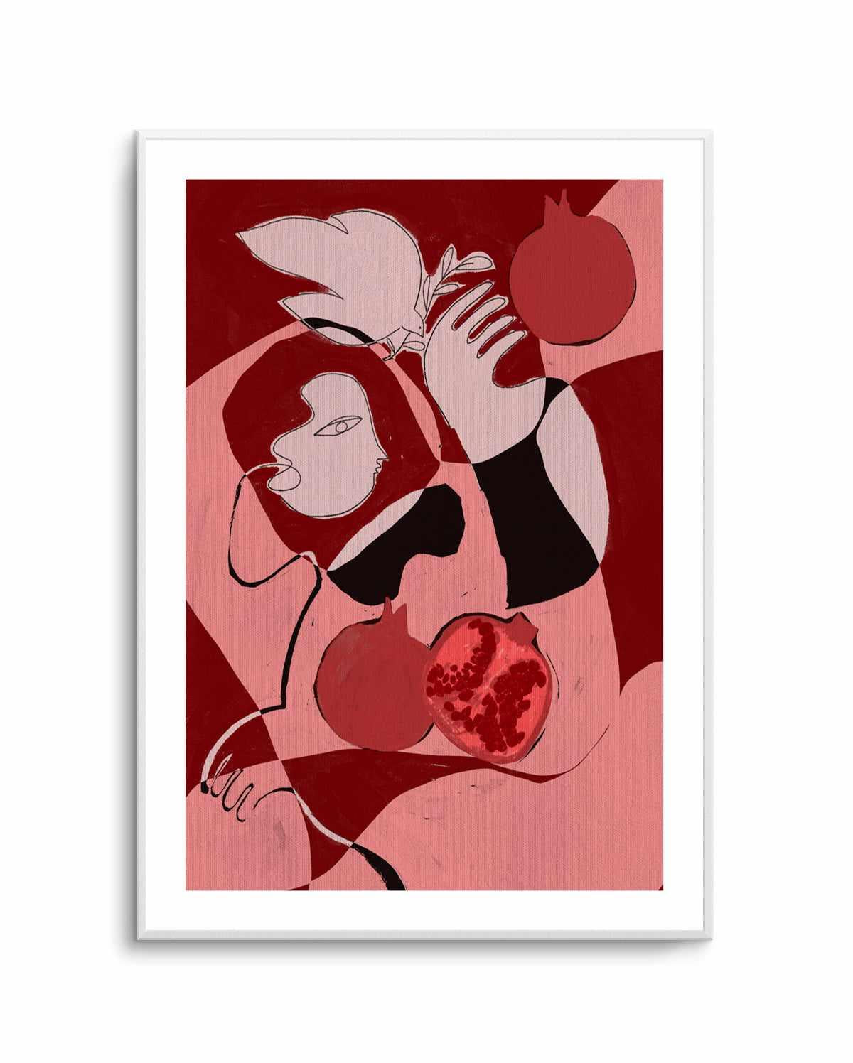 Pomegranate Of The Soul 1 by Shatha Al Dafai | Art Print