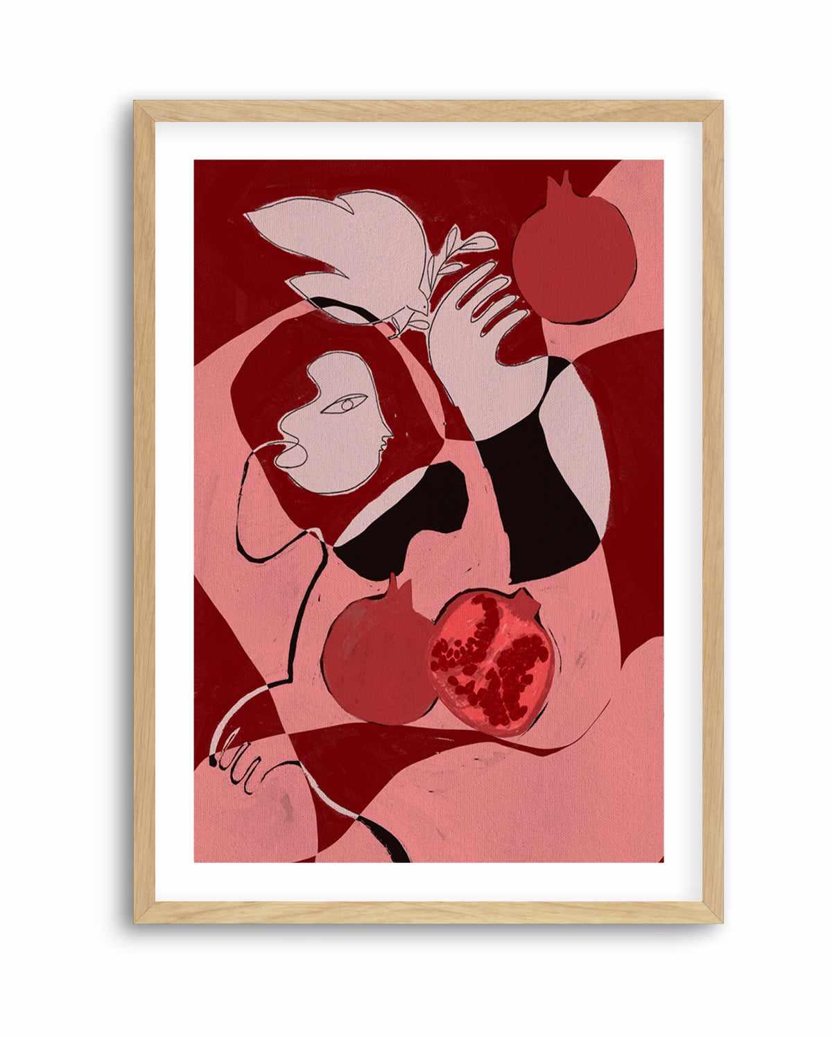 Pomegranate Of The Soul 1 by Shatha Al Dafai | Art Print
