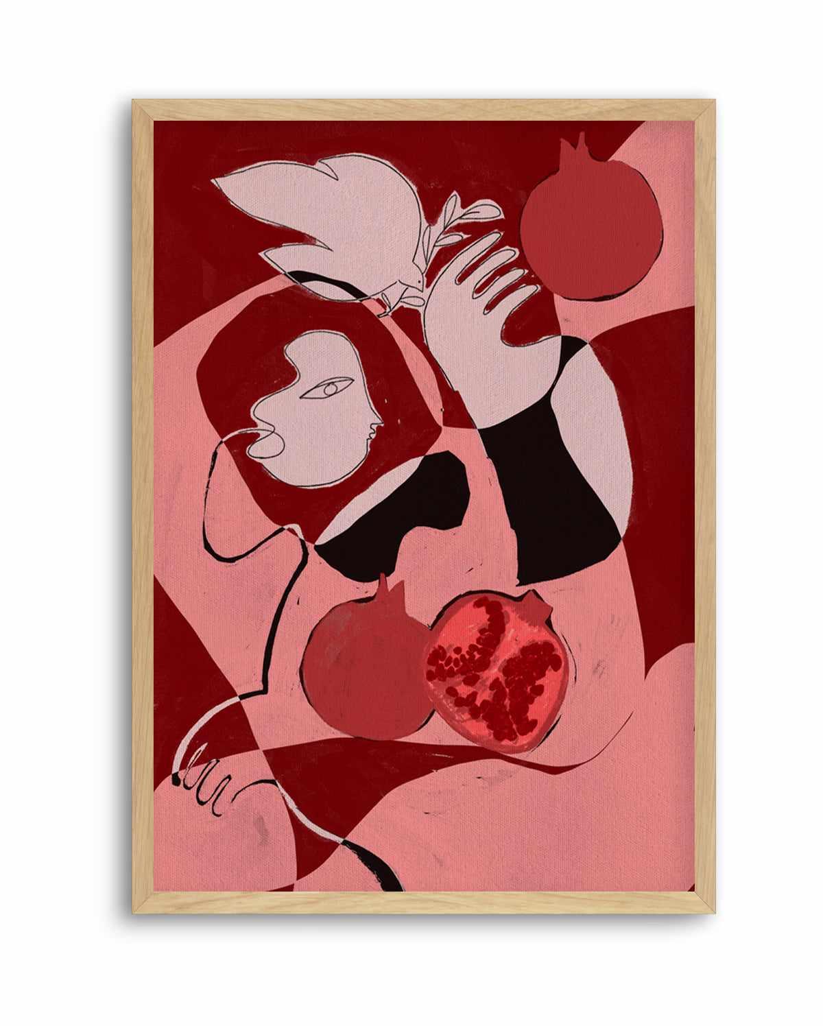 Pomegranate Of The Soul 1 by Shatha Al Dafai | Art Print