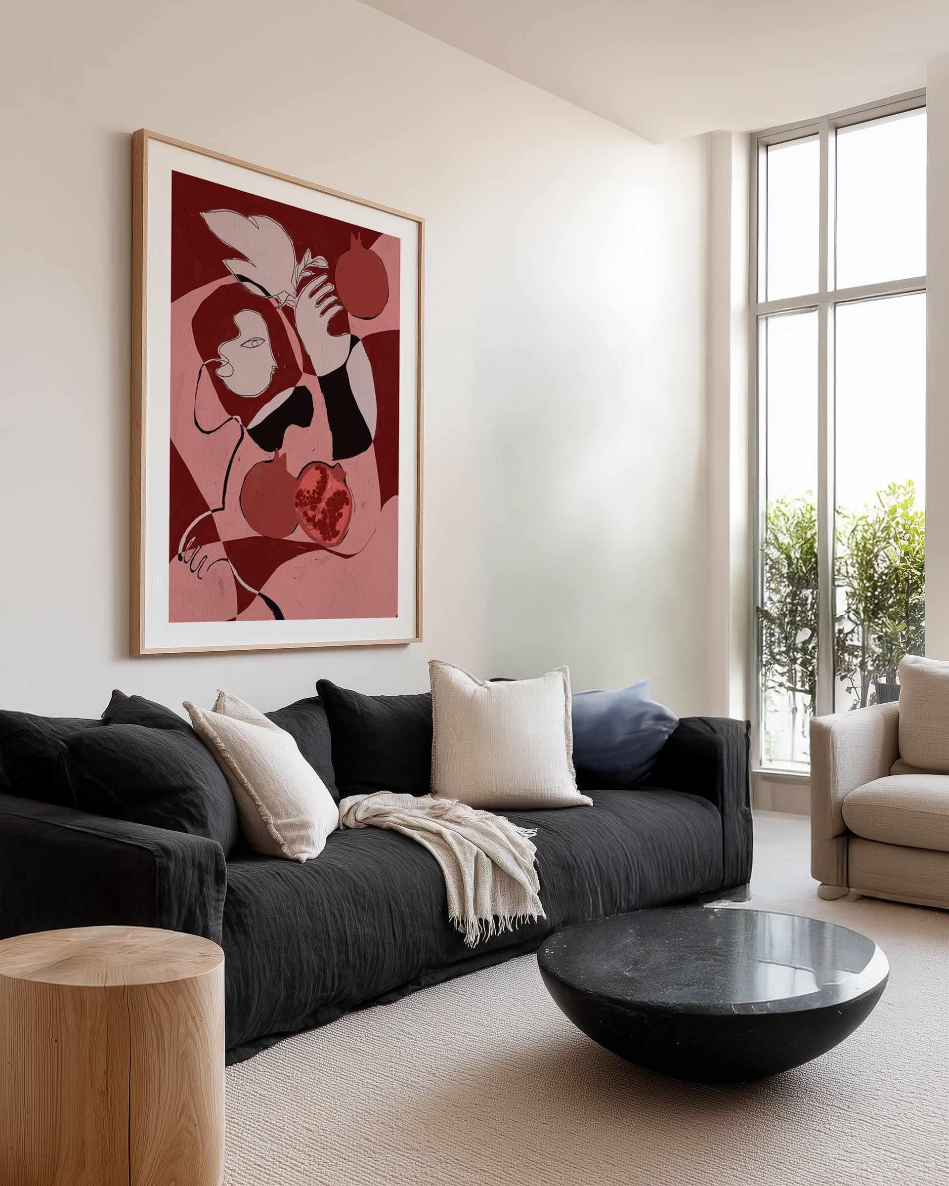 Pomegranate Of The Soul 1 by Shatha Al Dafai | Art Print