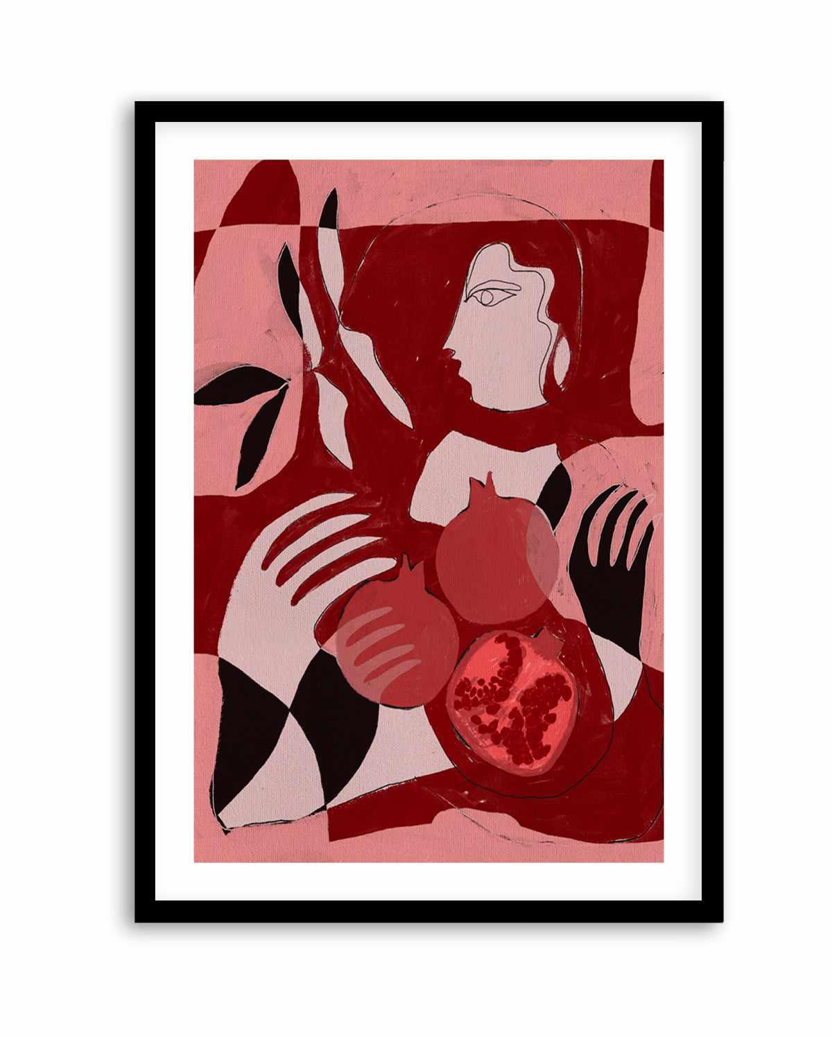 Pomegranate Of The Soul 2 by Shatha Al Dafai | Art Print