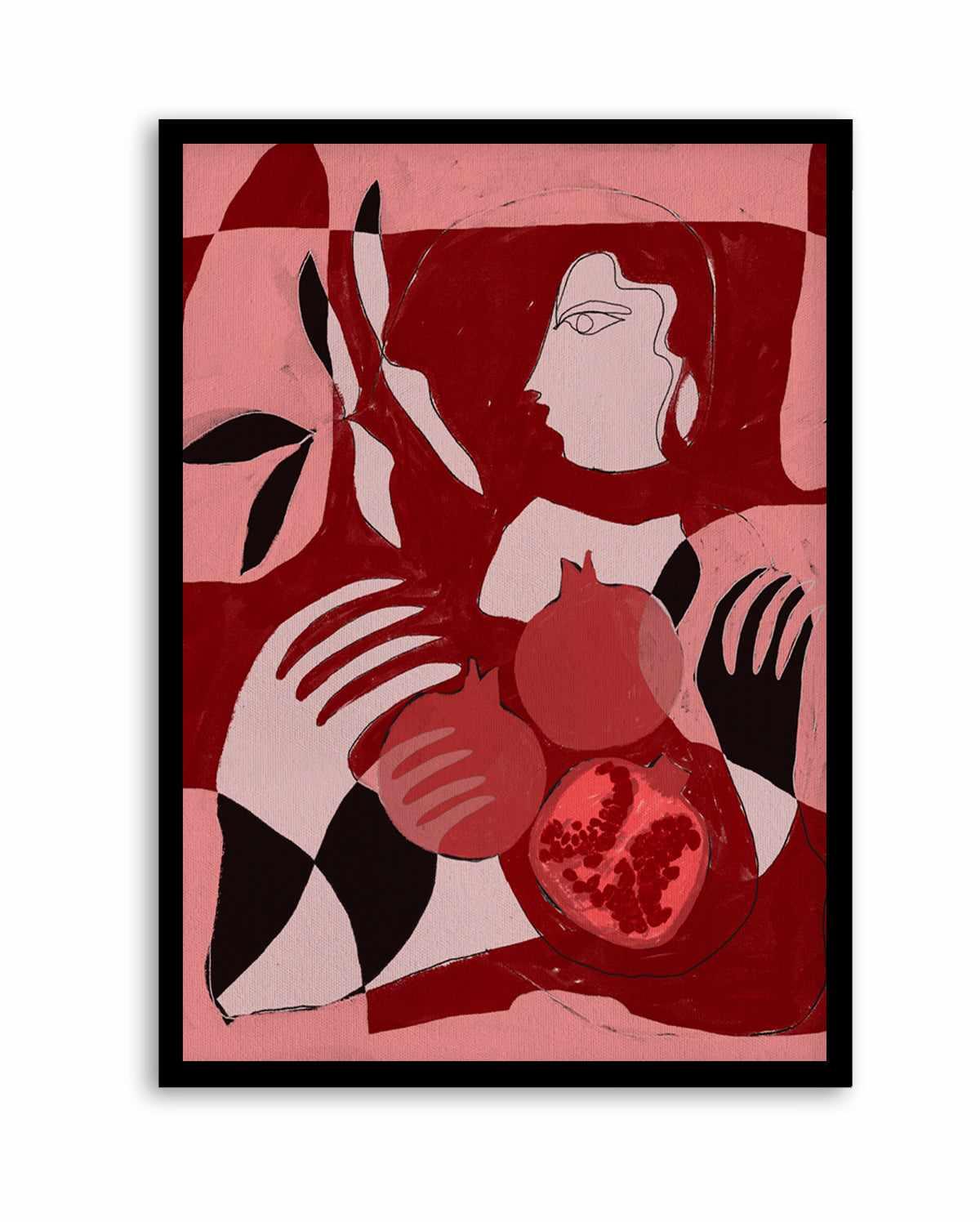 Pomegranate Of The Soul 2 by Shatha Al Dafai | Art Print