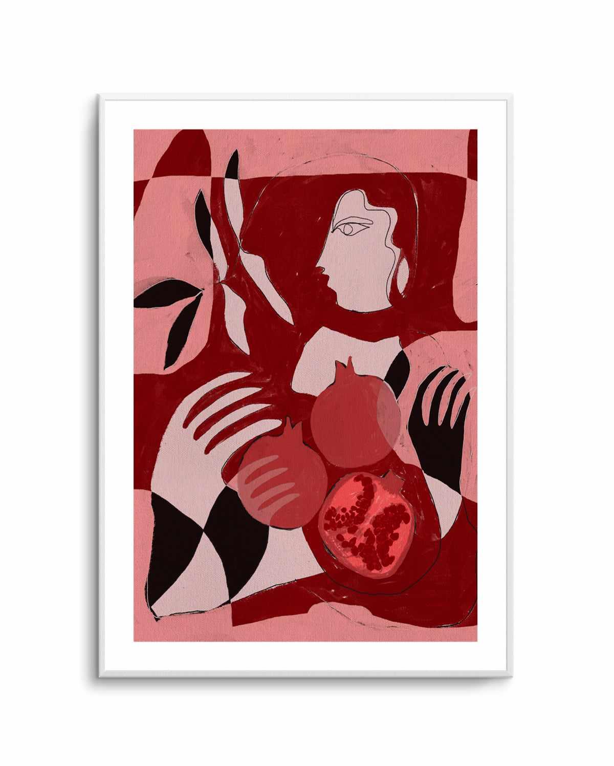 Pomegranate Of The Soul 2 by Shatha Al Dafai | Art Print