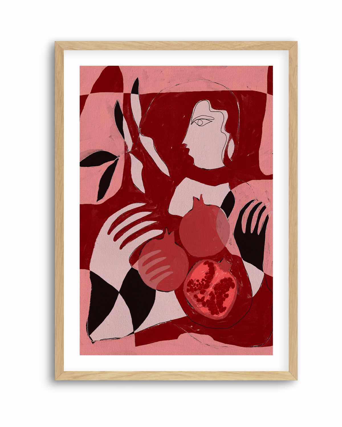 Pomegranate Of The Soul 2 by Shatha Al Dafai | Art Print