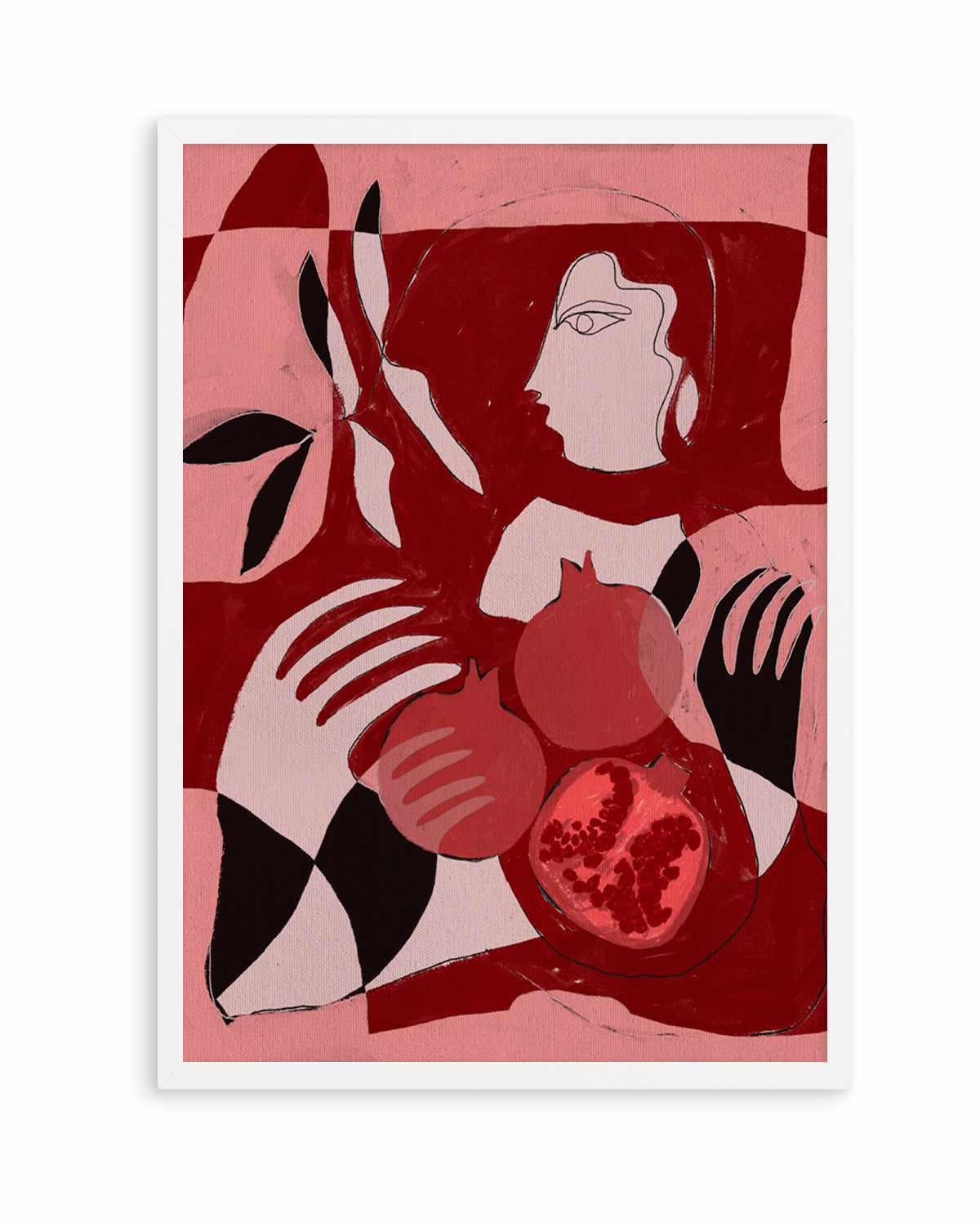 Pomegranate Of The Soul 2 by Shatha Al Dafai | Art Print