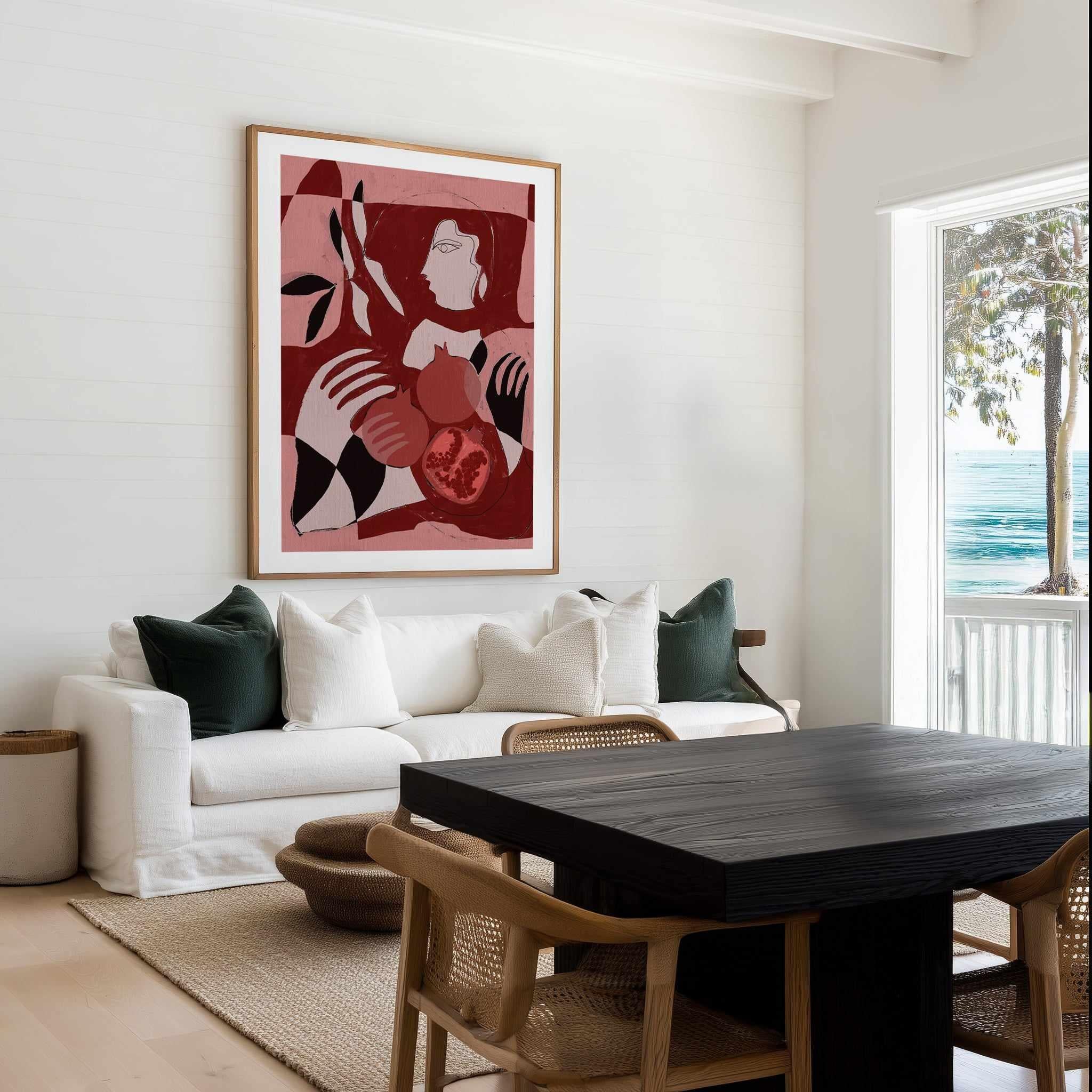 Pomegranate Of The Soul 2 by Shatha Al Dafai | Art Print