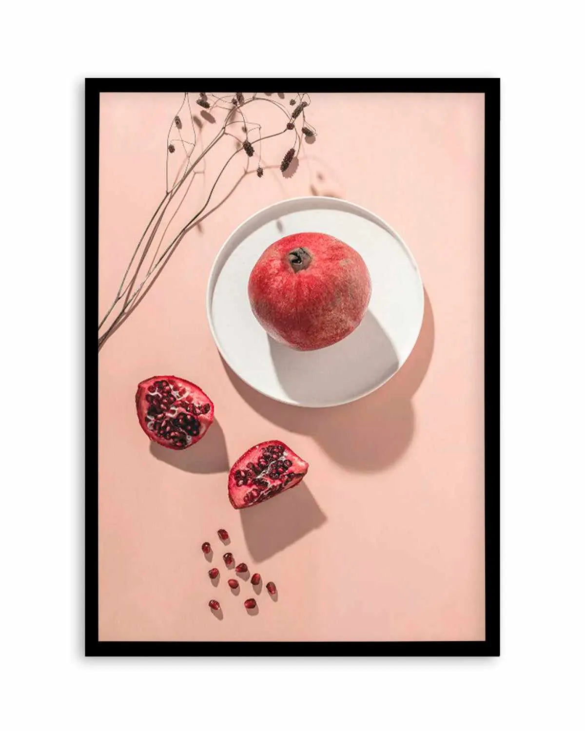 Pomegranates Art Print from Olive et Oriel where you can shop wallpaper and artworks online