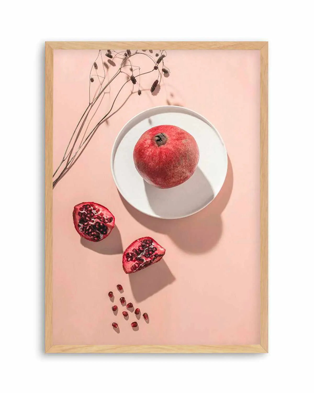Pomegranates Art Print from Olive et Oriel where you can shop wallpaper and artworks online