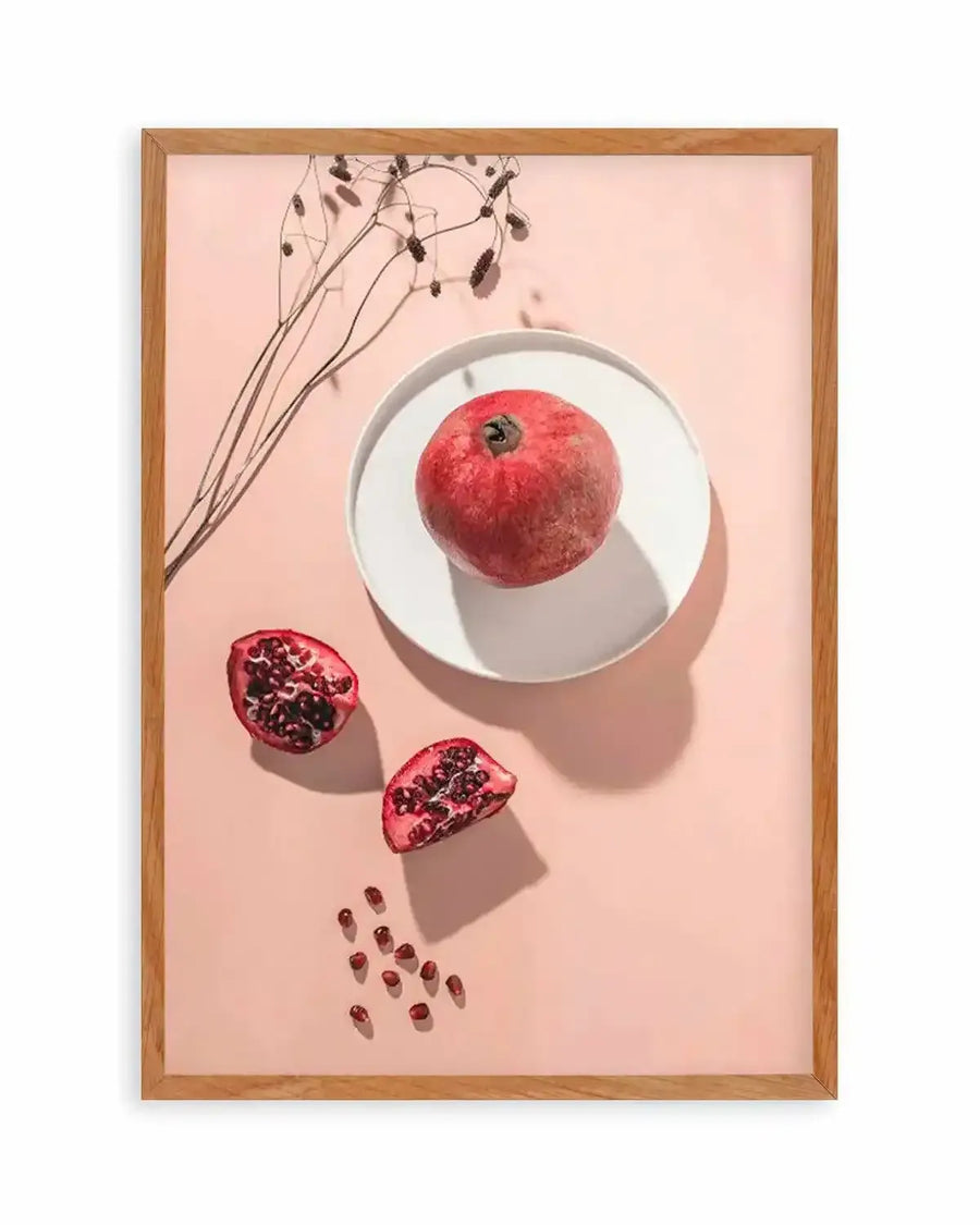 Pomegranates Art Print from Olive et Oriel where you can shop wallpaper and artworks online