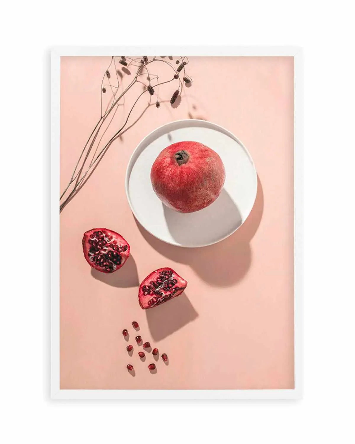 Pomegranates Art Print from Olive et Oriel where you can shop wallpaper and artworks online