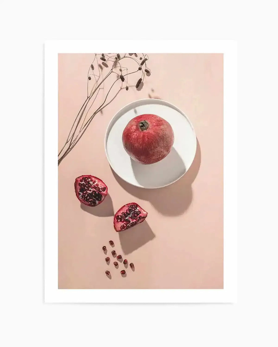 Pomegranates Art Print from Olive et Oriel where you can shop wallpaper and artworks online