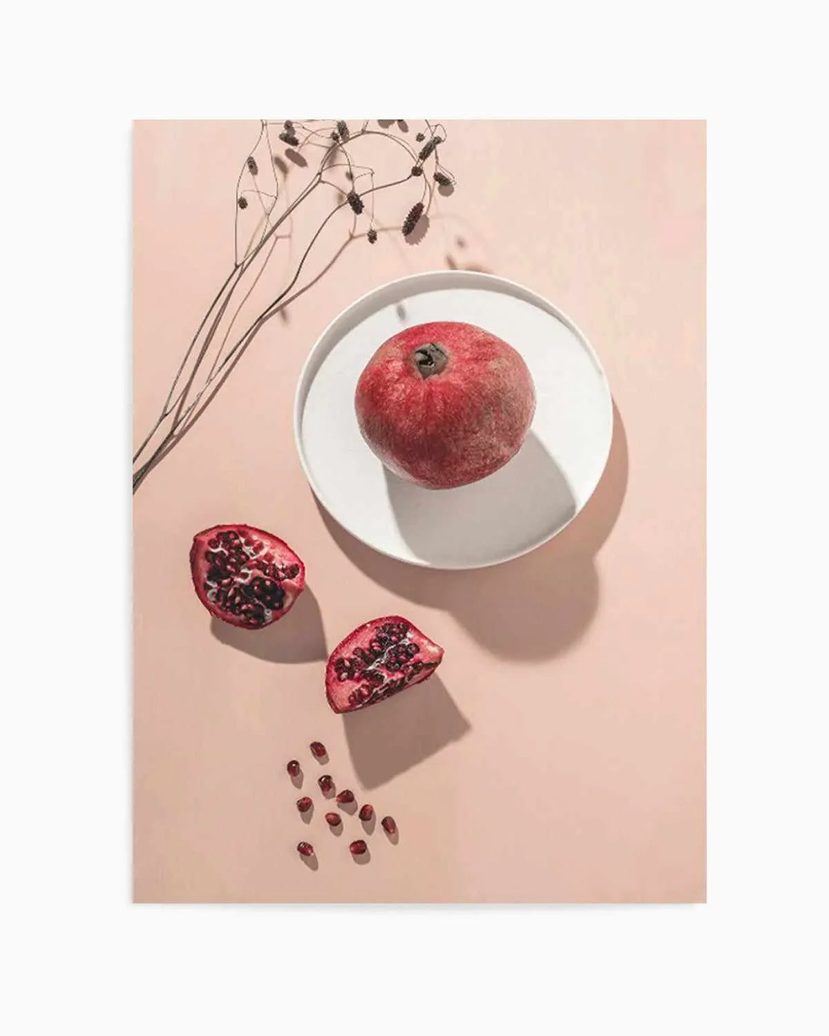 Pomegranates Art Print from Olive et Oriel where you can shop wallpaper and artworks online