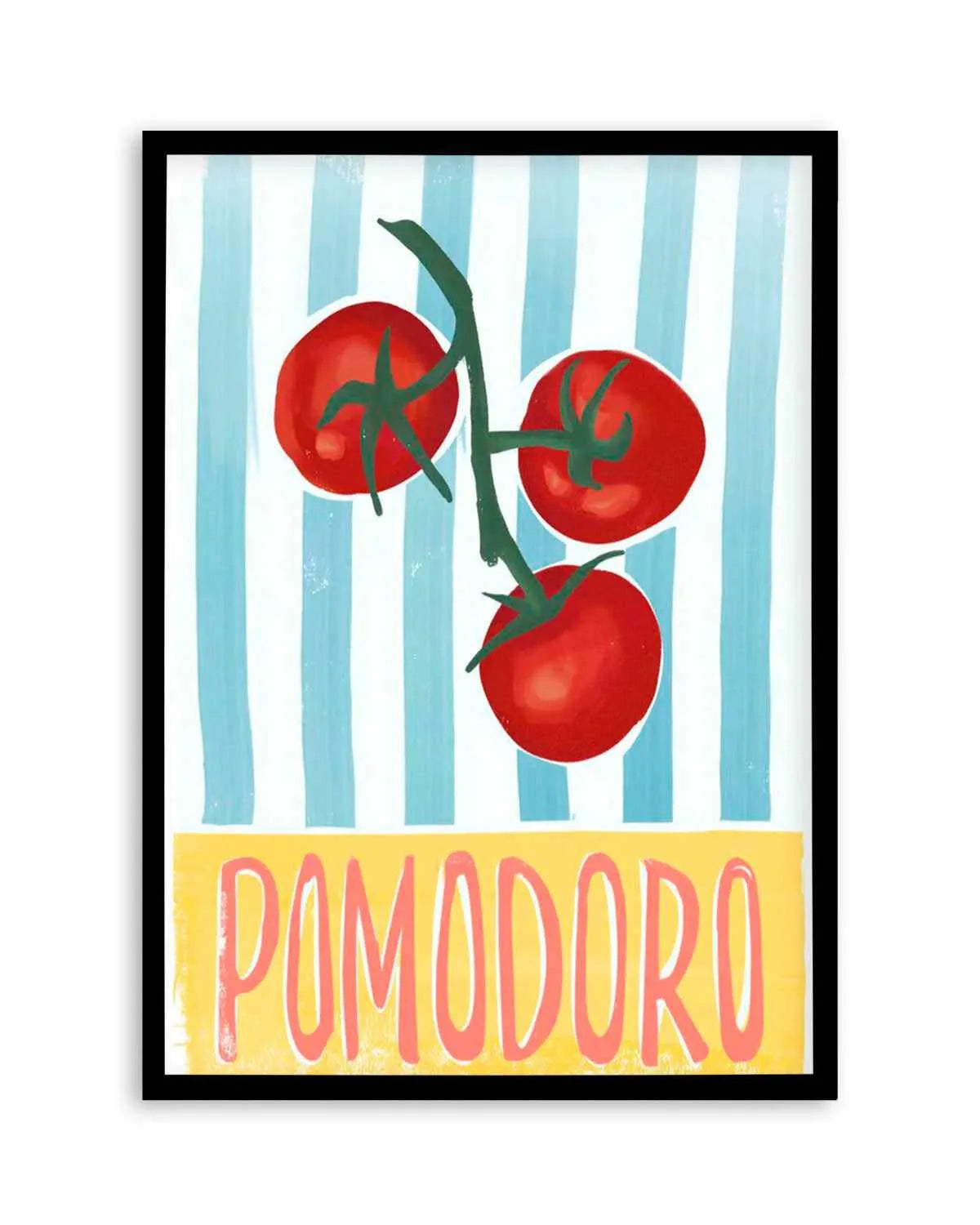 Pomodoro Art Print from Olive et Oriel where you can shop wallpaper and artworks online