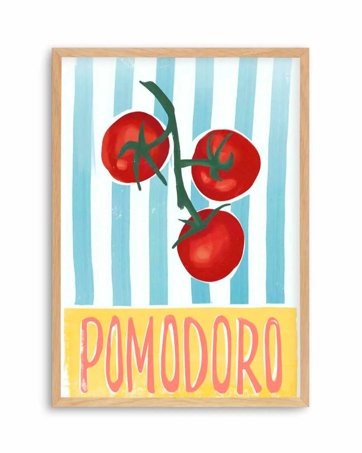 Pomodoro Art Print from Olive et Oriel where you can shop wallpaper and artworks online
