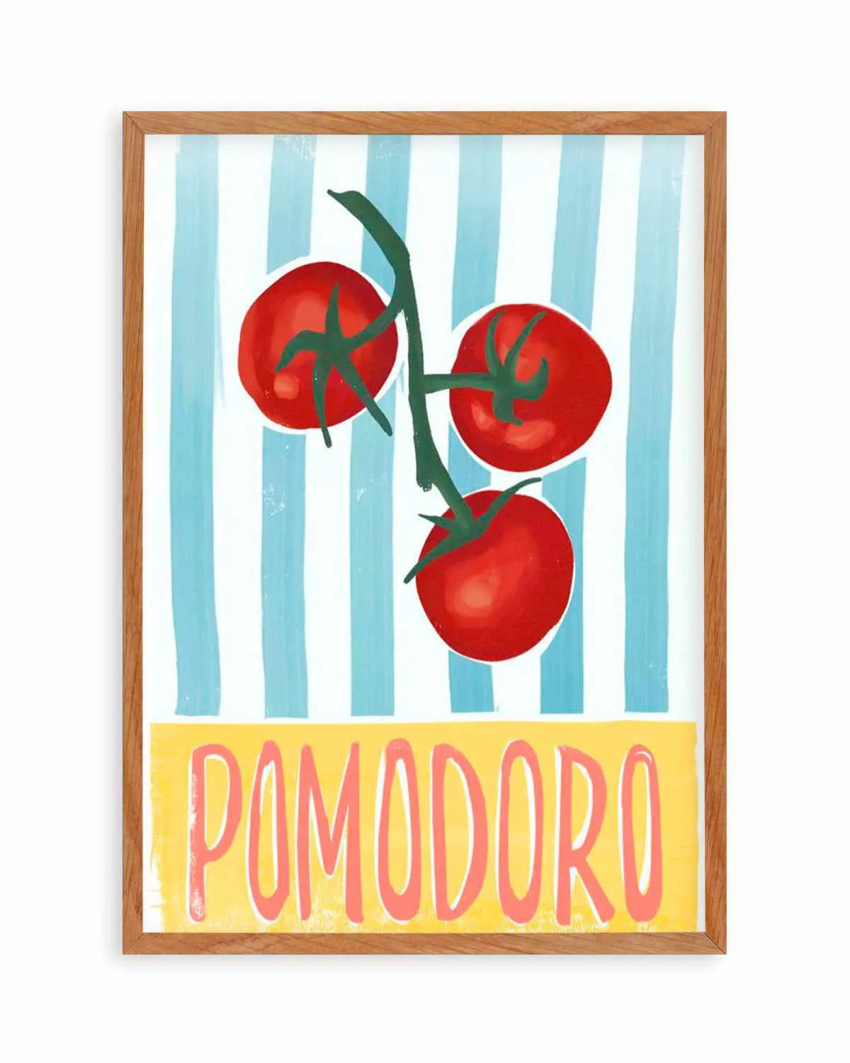 Pomodoro Art Print from Olive et Oriel where you can shop wallpaper and artworks online
