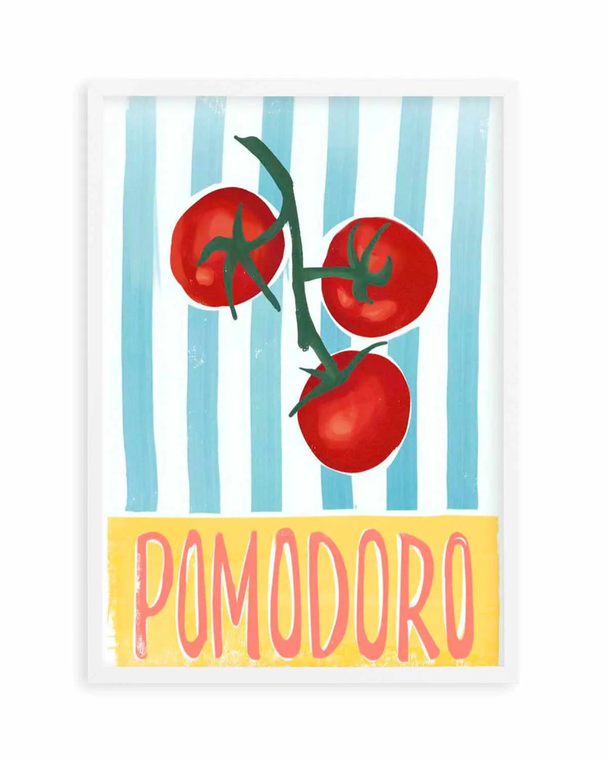 Pomodoro Art Print from Olive et Oriel where you can shop wallpaper and artworks online