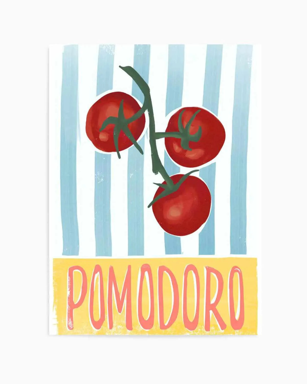 Pomodoro Art Print from Olive et Oriel where you can shop wallpaper and artworks online