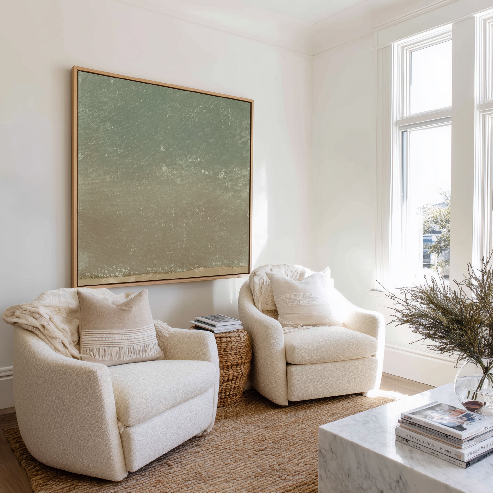 Pond 3 by Marco Marella | Framed Canvas Art Print