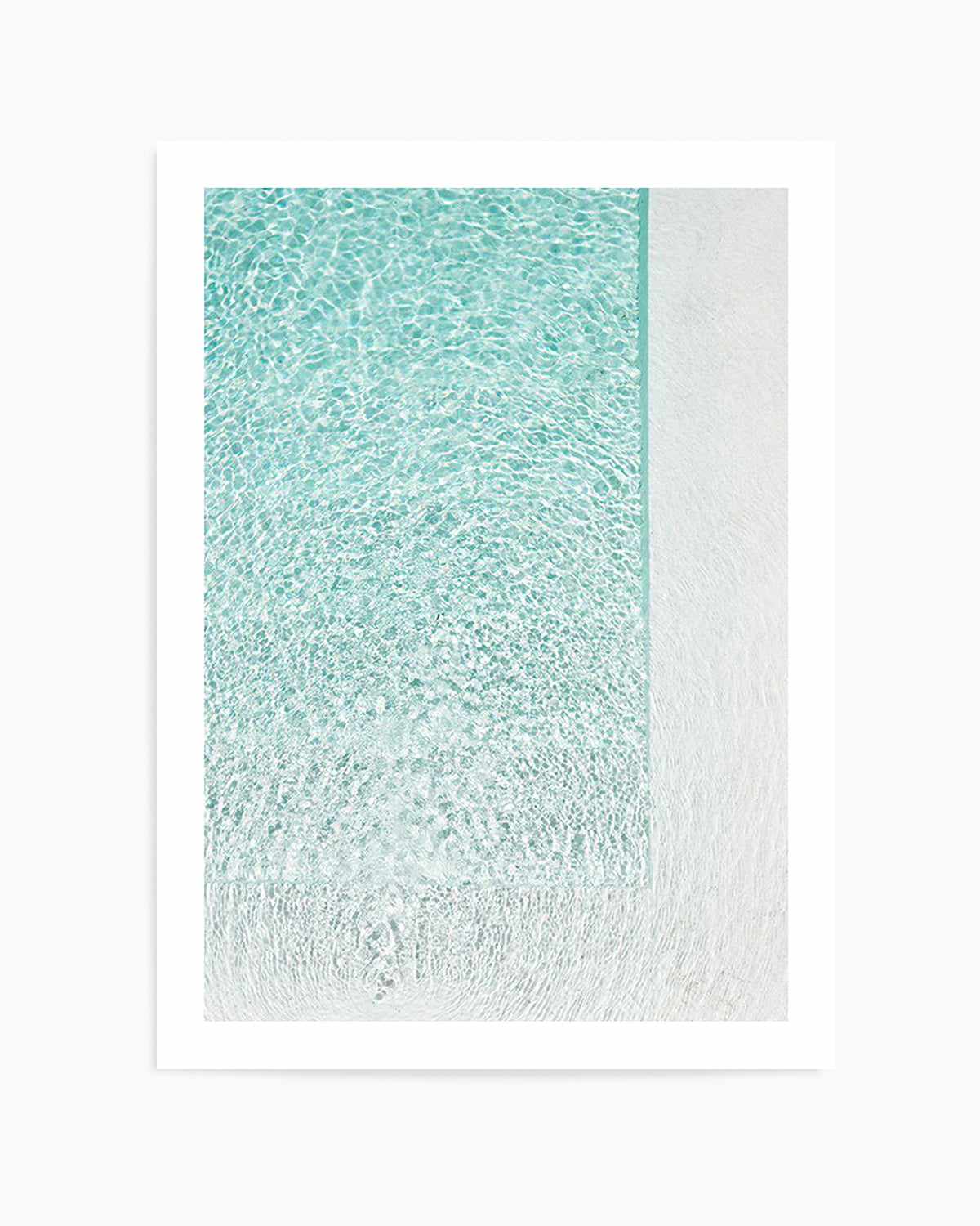 Pool Breeze Art Print