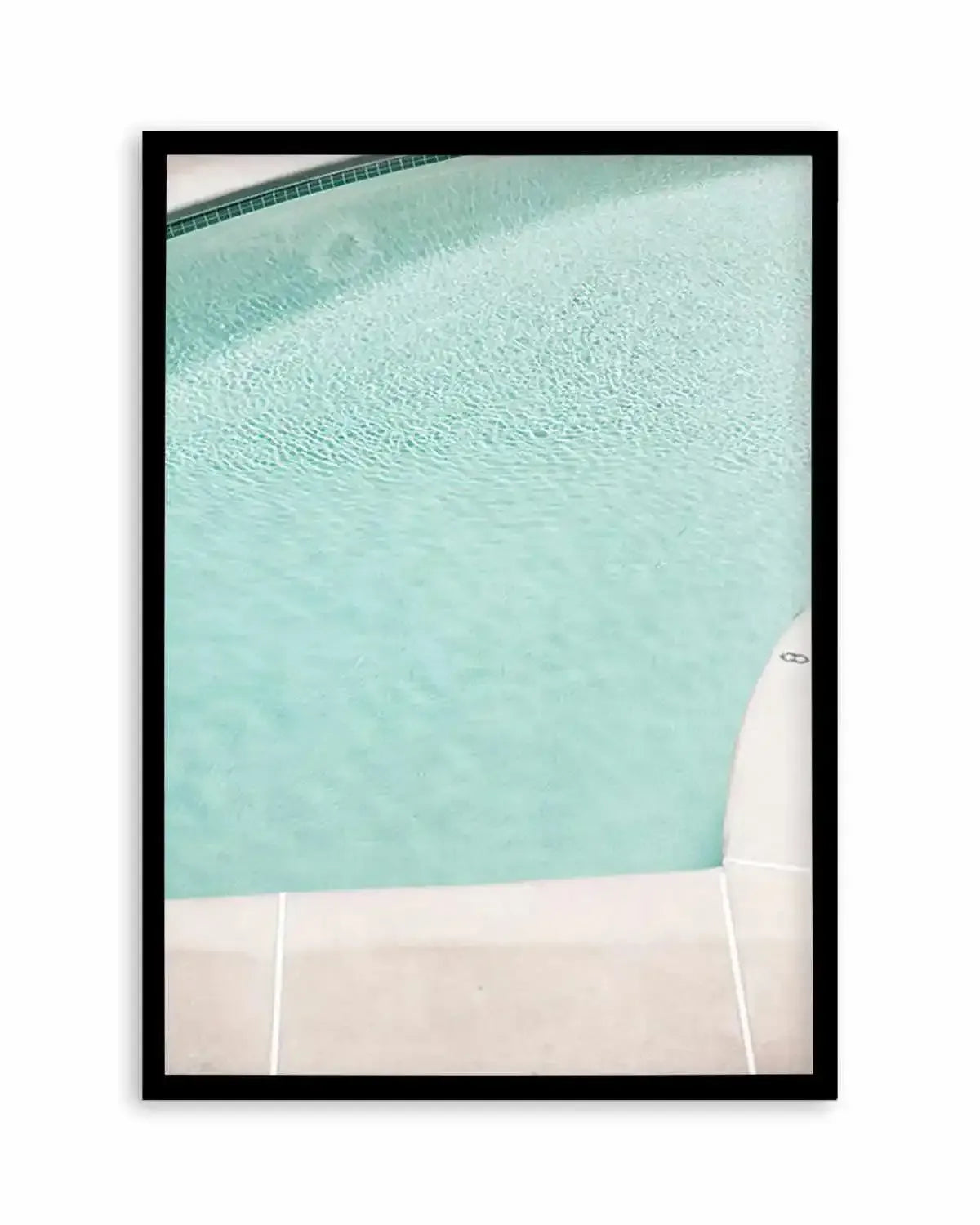 Pool Curves Art Print from Olive et Oriel where you can shop wallpaper and artworks online