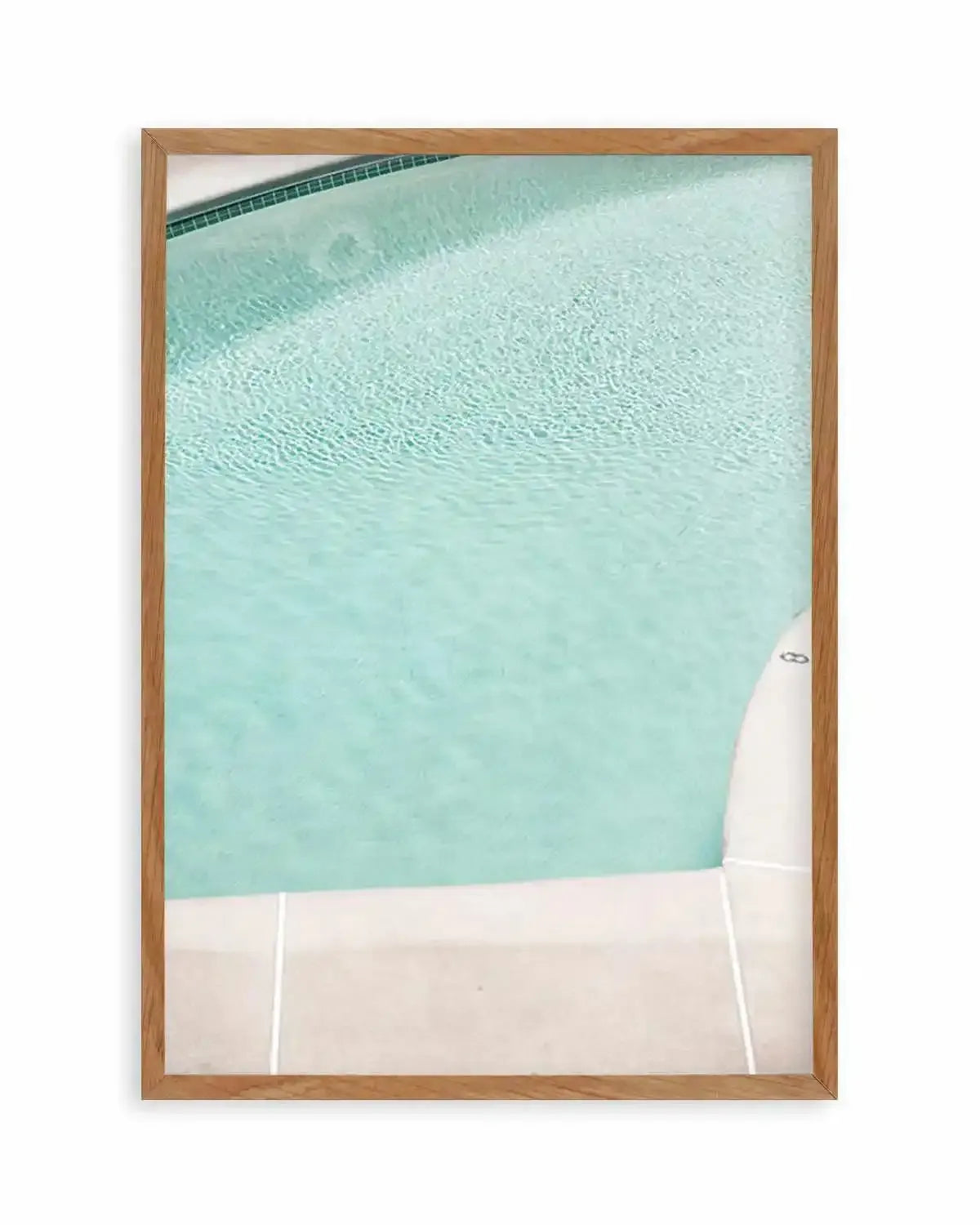 Pool Curves Art Print from Olive et Oriel where you can shop wallpaper and artworks online