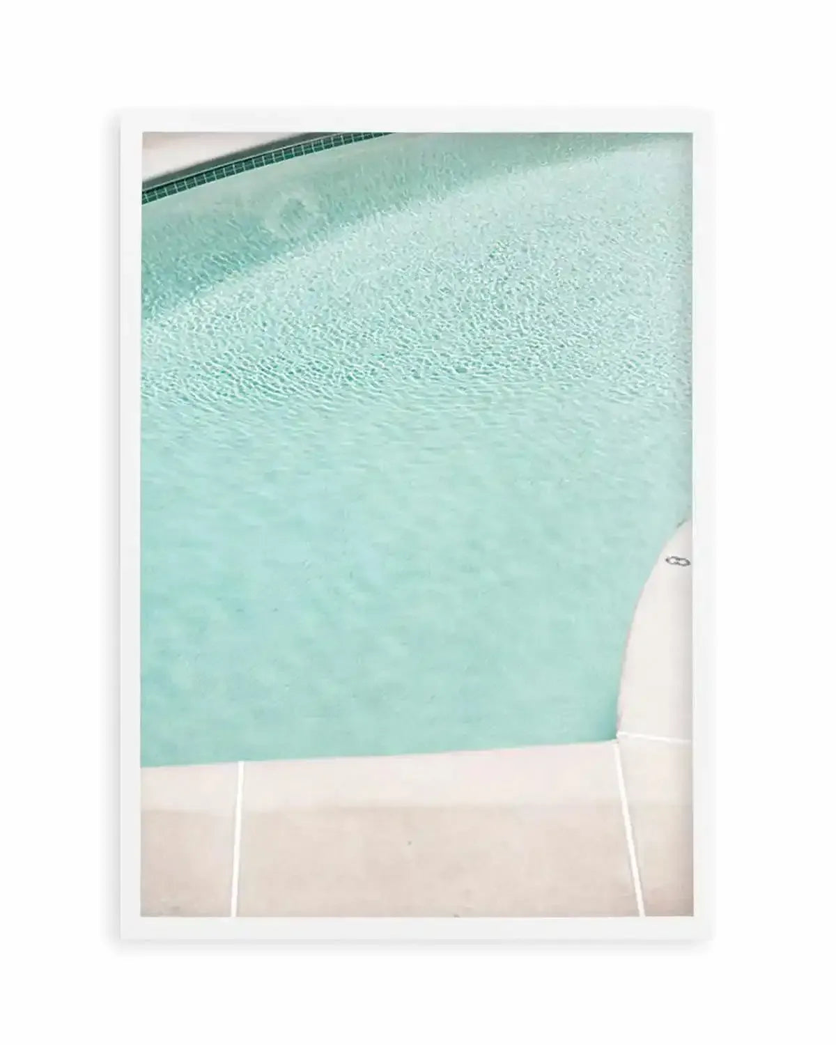 Pool Curves Art Print from Olive et Oriel where you can shop wallpaper and artworks online