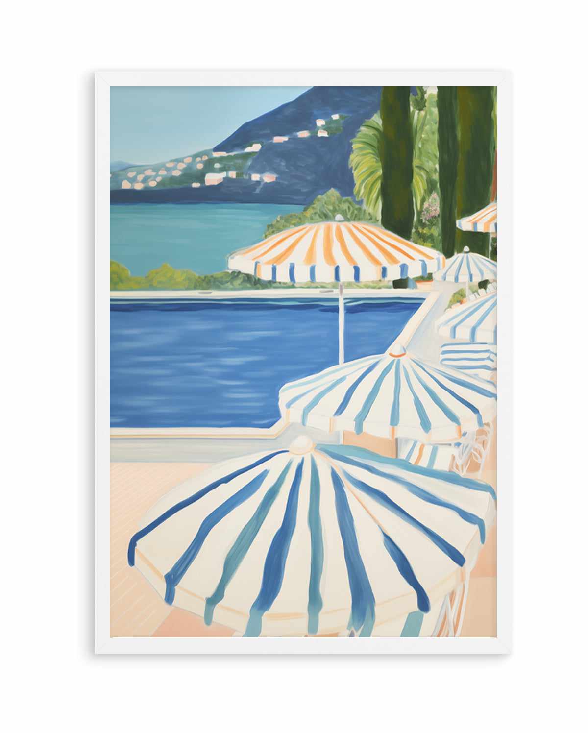 Pool Side Lake Como I | Art Print