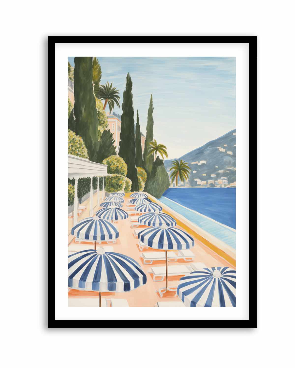 Pool Side Lake Como II | Art Print