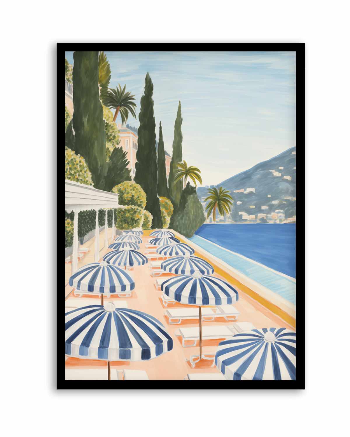 Pool Side Lake Como II | Art Print