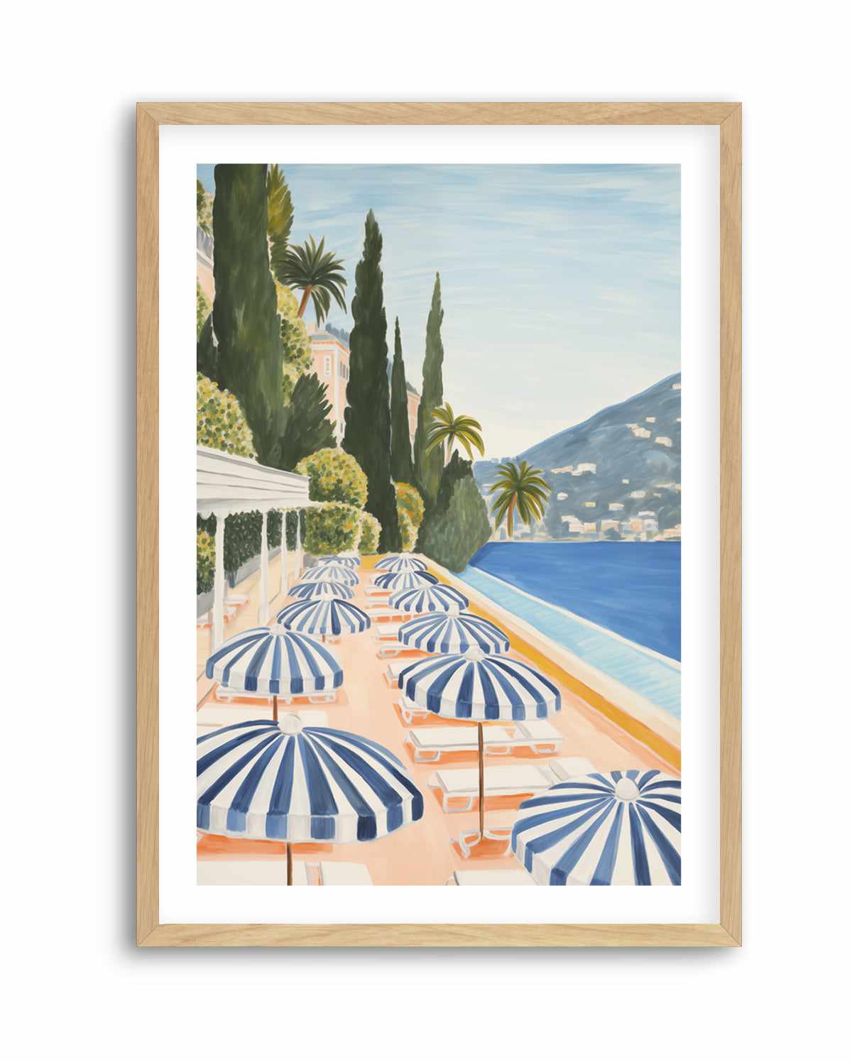 Pool Side Lake Como II | Art Print