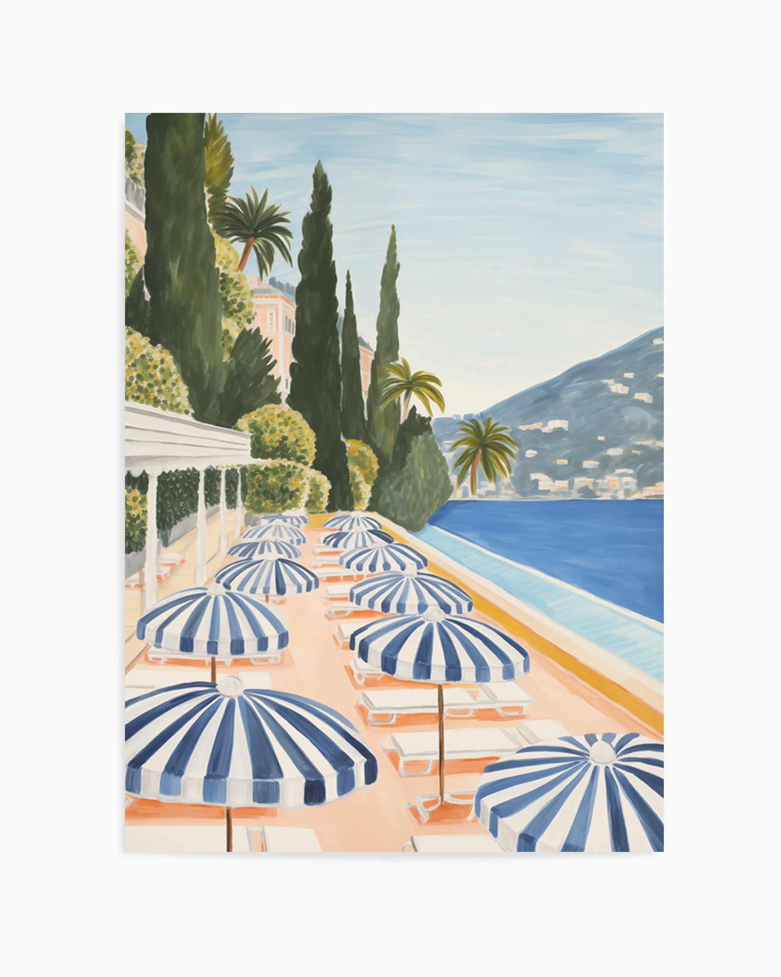 Pool Side Lake Como II | Art Print