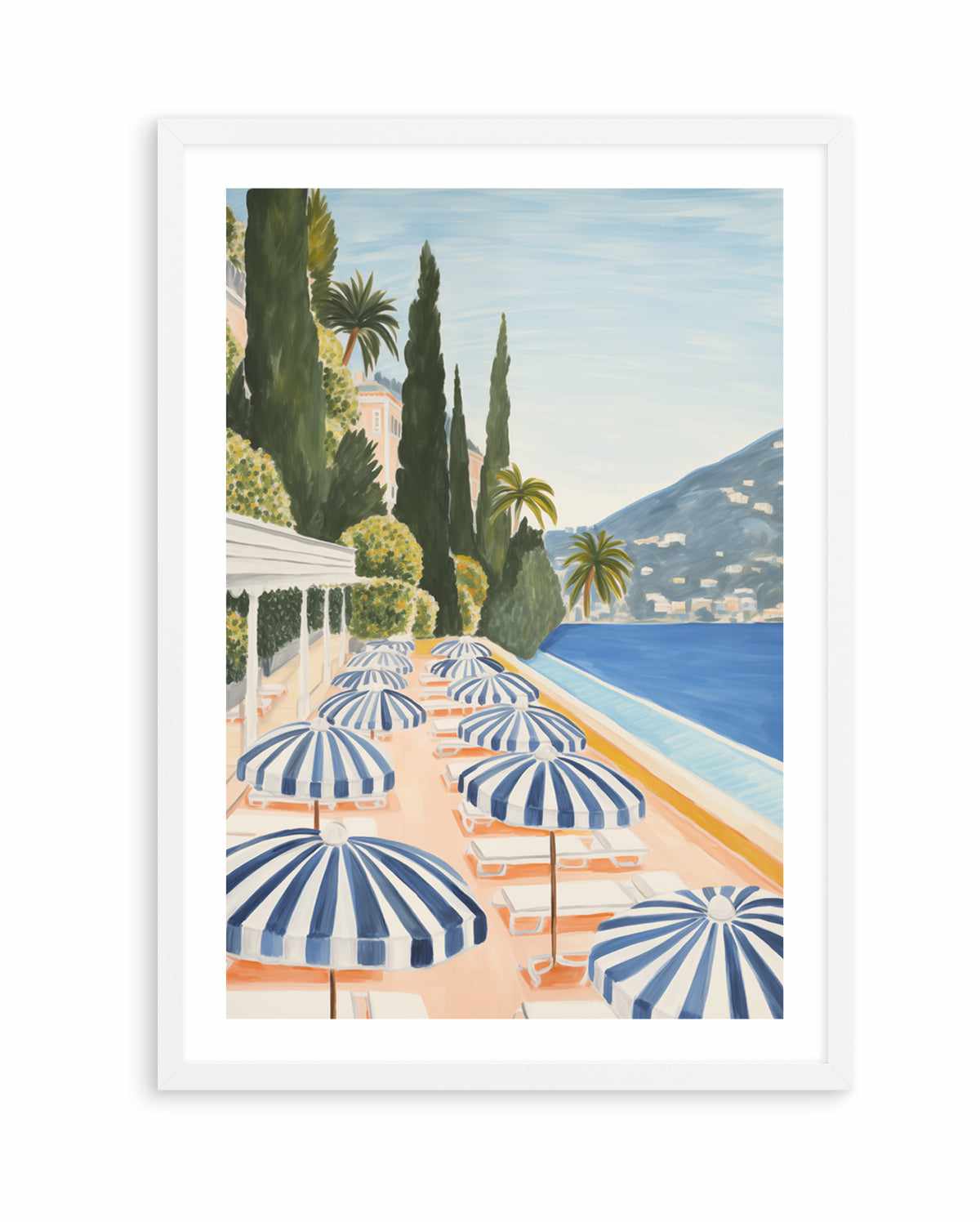 Pool Side Lake Como II | Art Print