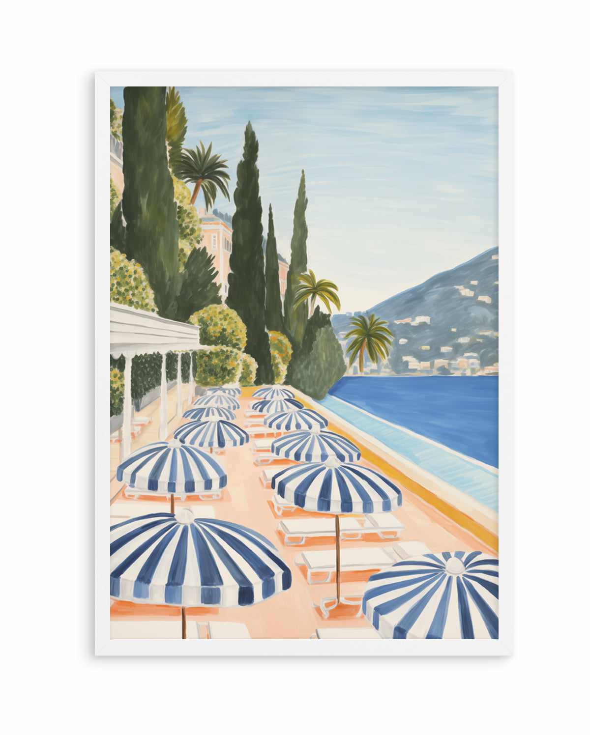 Pool Side Lake Como II | Art Print