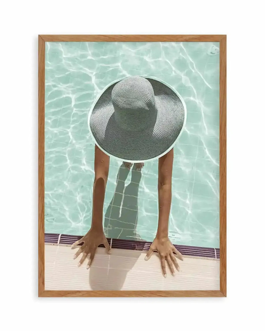Pool Time Art Print from Olive et Oriel where you can shop wallpaper and artworks online