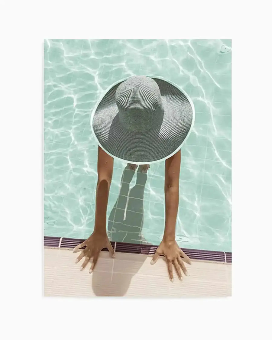 Pool Time Art Print from Olive et Oriel where you can shop wallpaper and artworks online