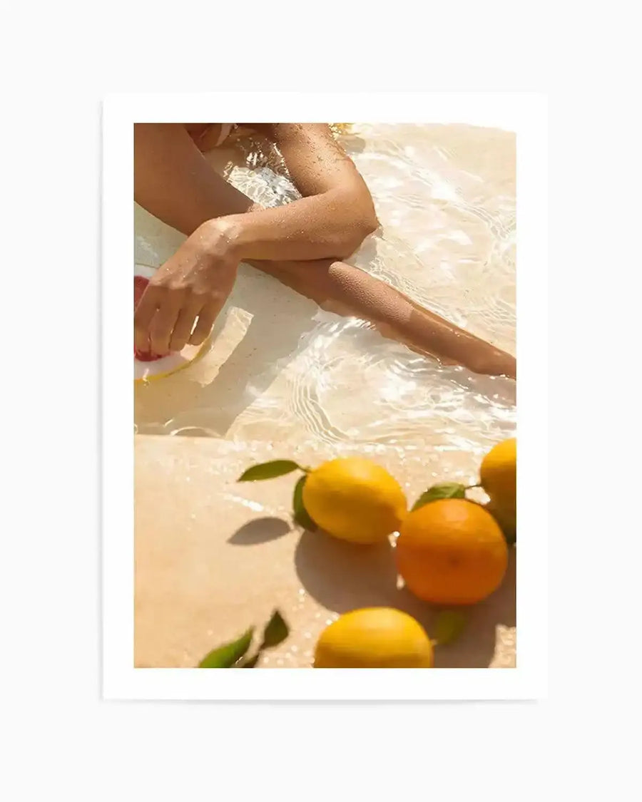 Pool Time II Art Print from Olive et Oriel where you can shop wallpaper and artworks online