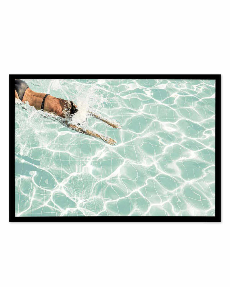 Pool Time V LS Art Print