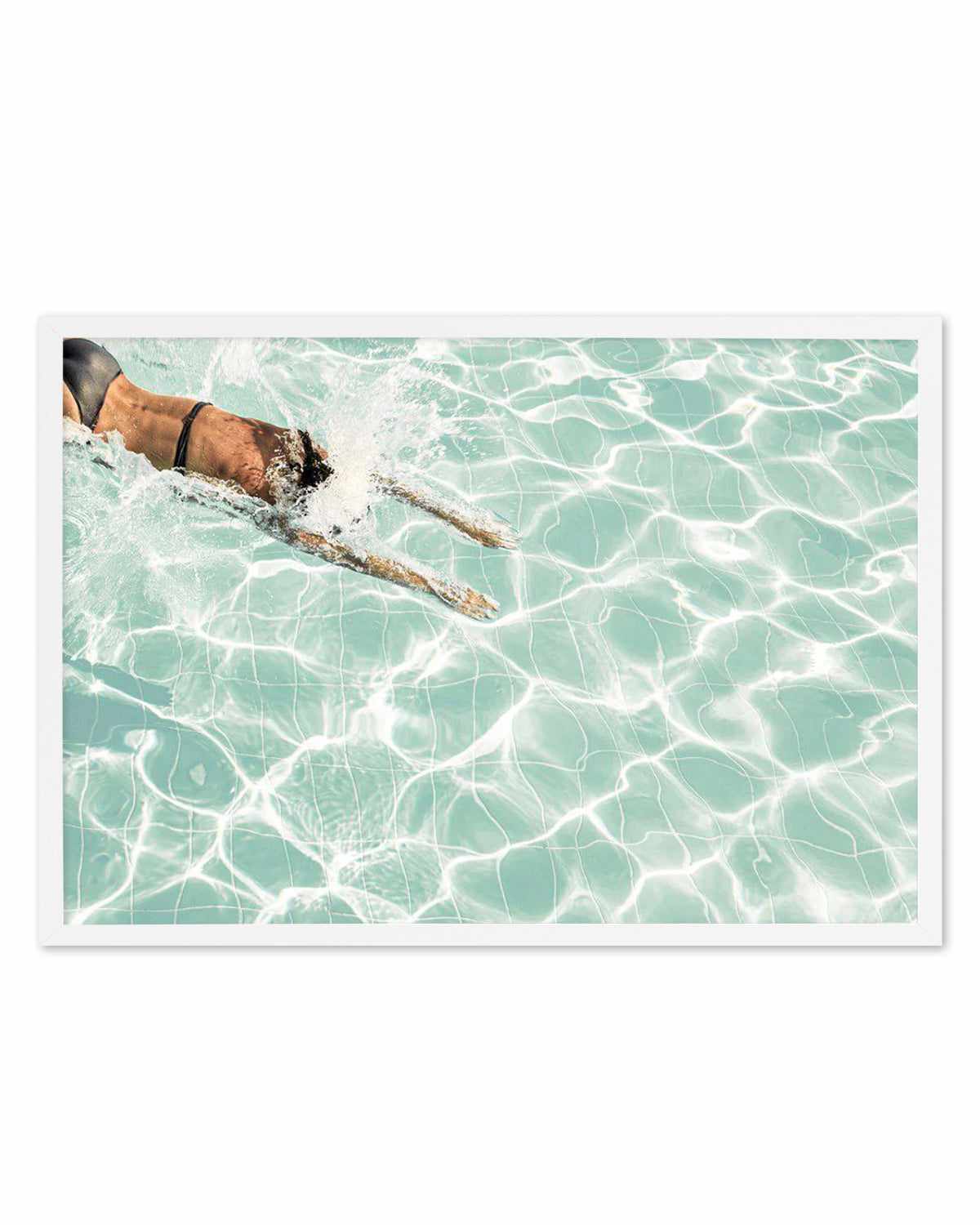 Pool Time V LS Art Print