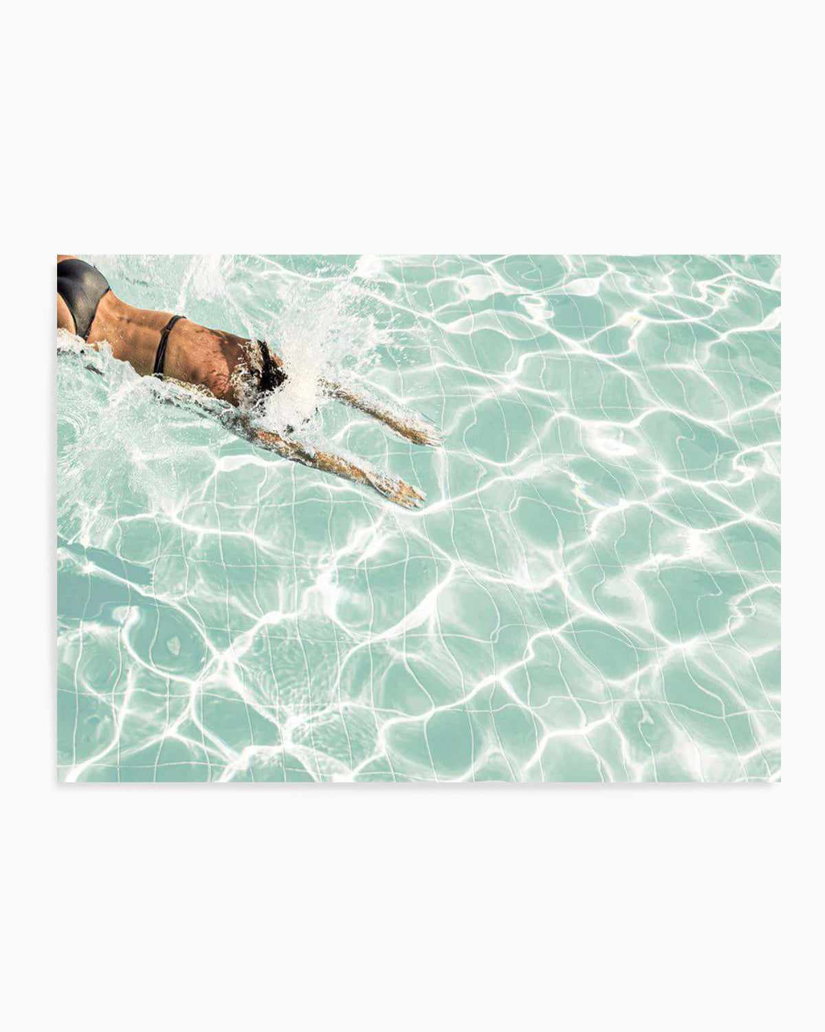 Pool Time V LS Art Print