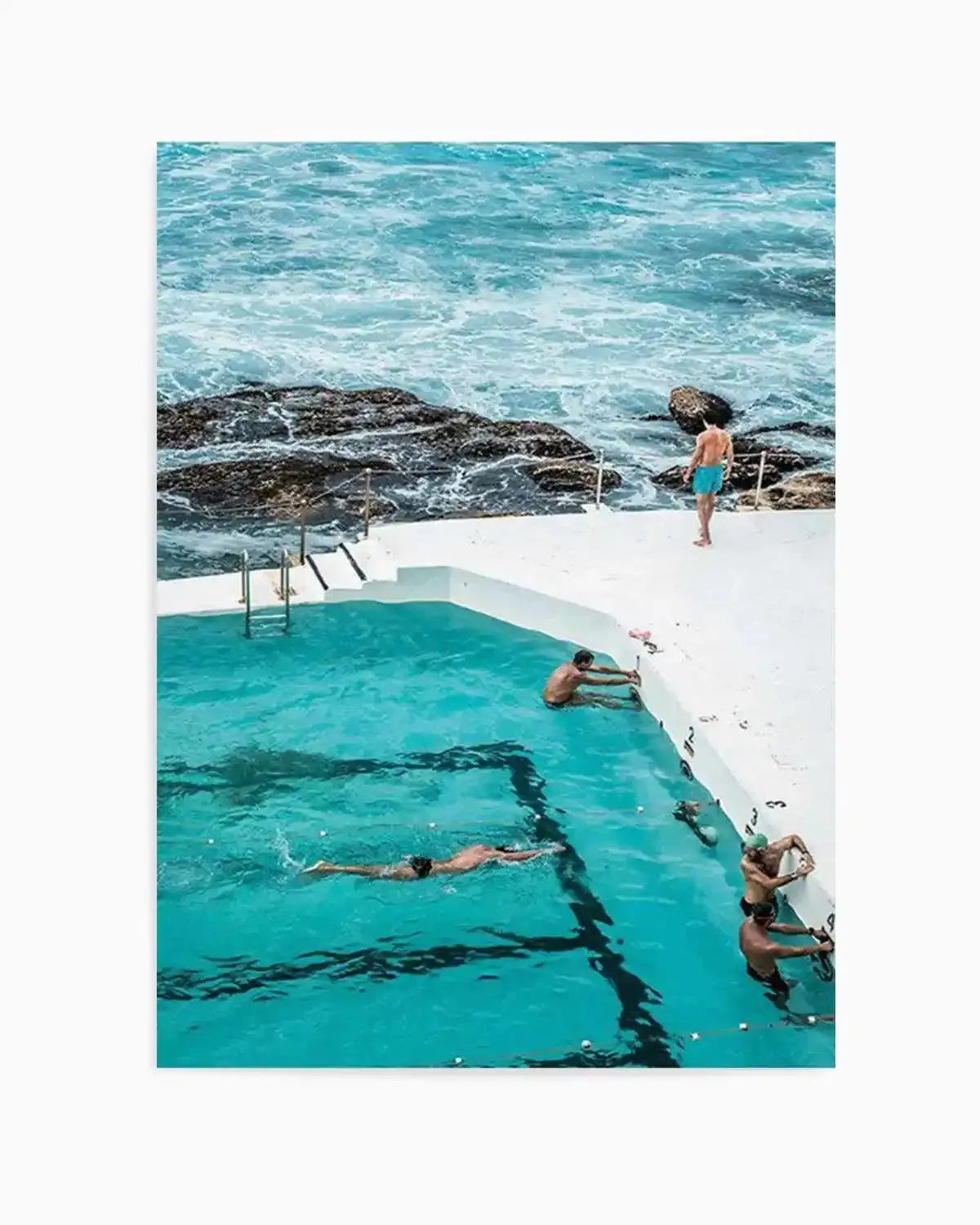 Pool of Men Art Print from Olive et Oriel where you can shop wallpaper and artworks online