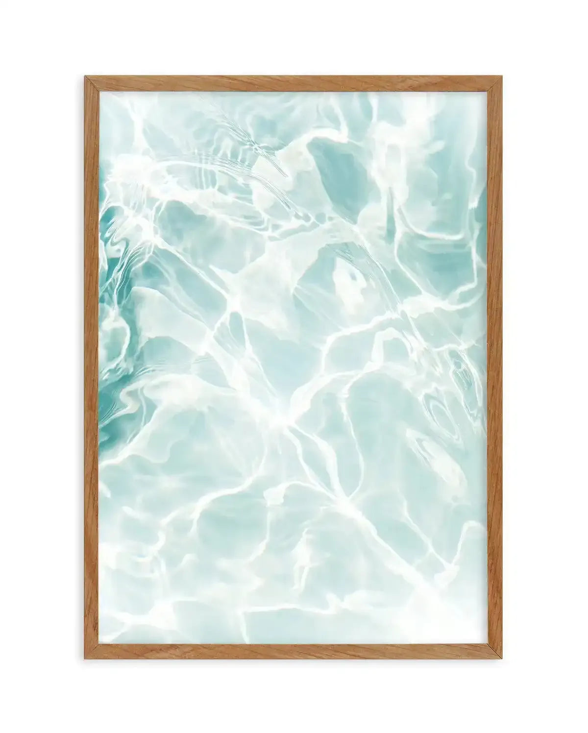 Poolside Art Print-PRINT-Olive et Oriel-Olive et Oriel-50x70 cm | 19.6" x 27.5"-Walnut-With White Border-Buy-Australian-Art-Prints-Online-with-Olive-et-Oriel-Your-Artwork-Specialists-Austrailia-Decorate-With-Coastal-Photo-Wall-Art-Prints-From-Our-Beach-House-Artwork-Collection-Fine-Poster-and-Framed-Artwork