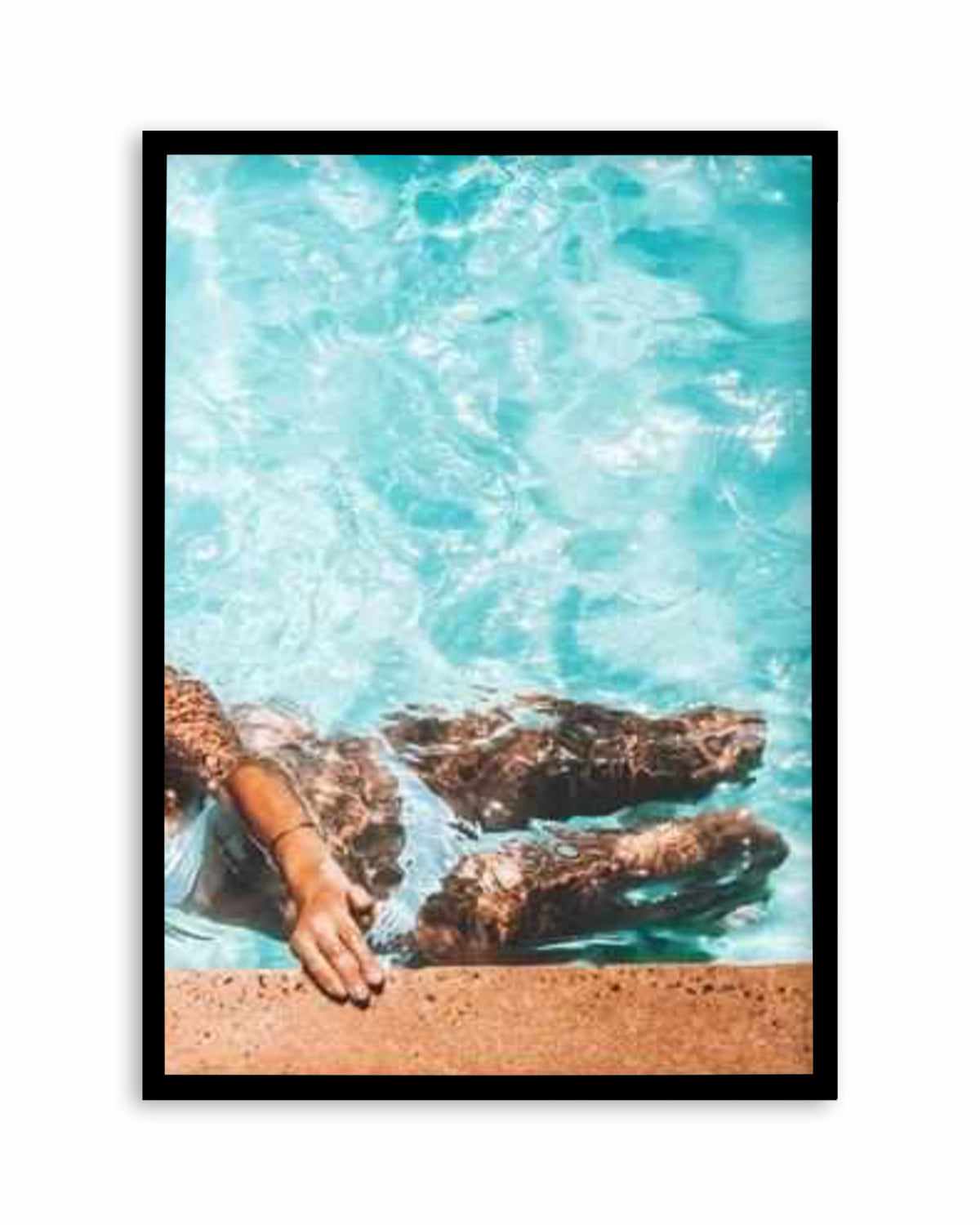 Poolside Bliss II Art Print