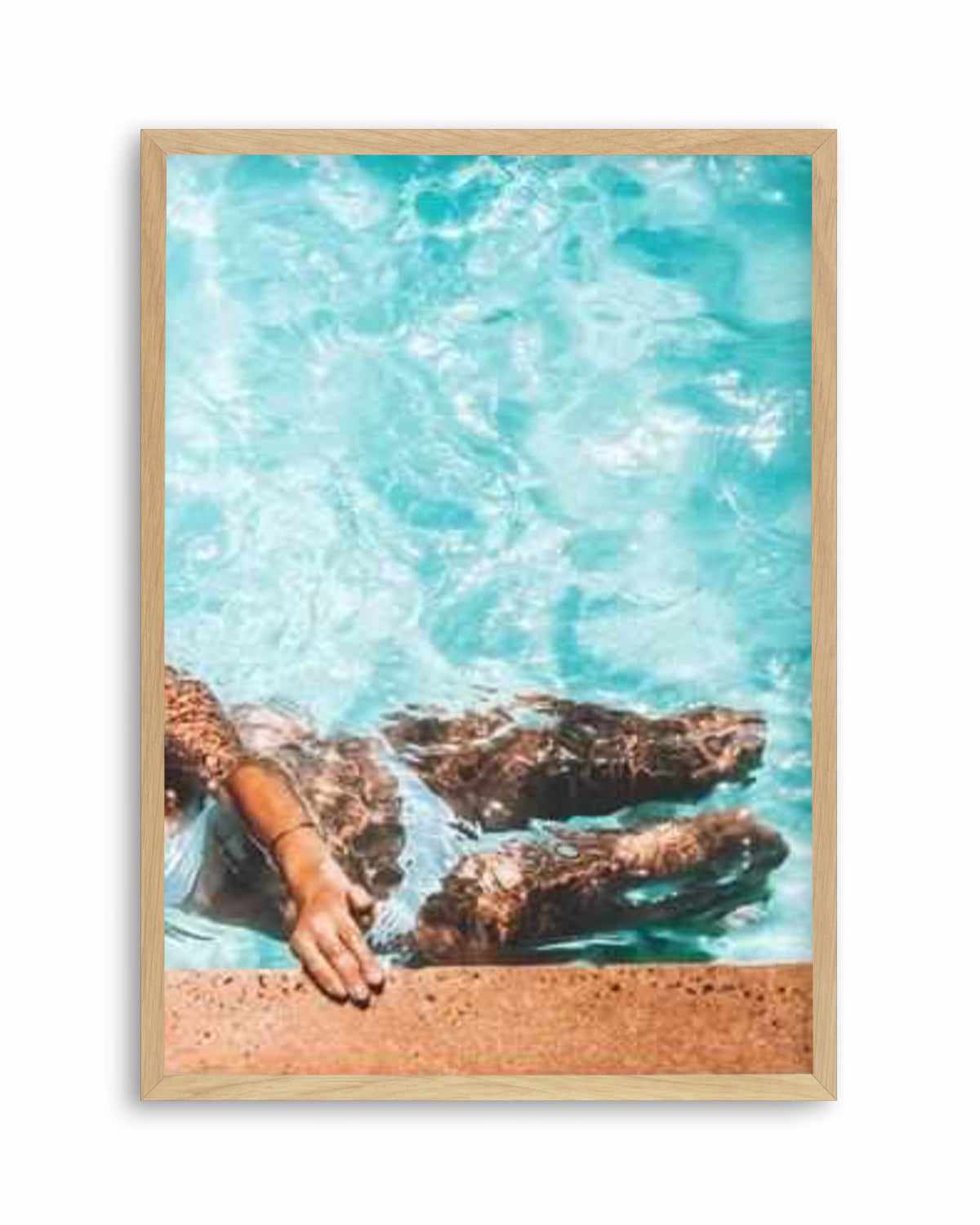 Poolside Bliss II Art Print